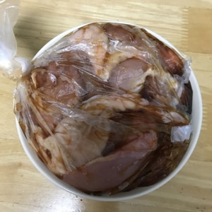 【下味冷凍】鶏もも肉の照焼き風